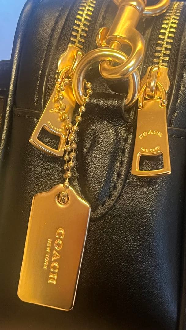 COACH ミニショルダーバッグ ブラック