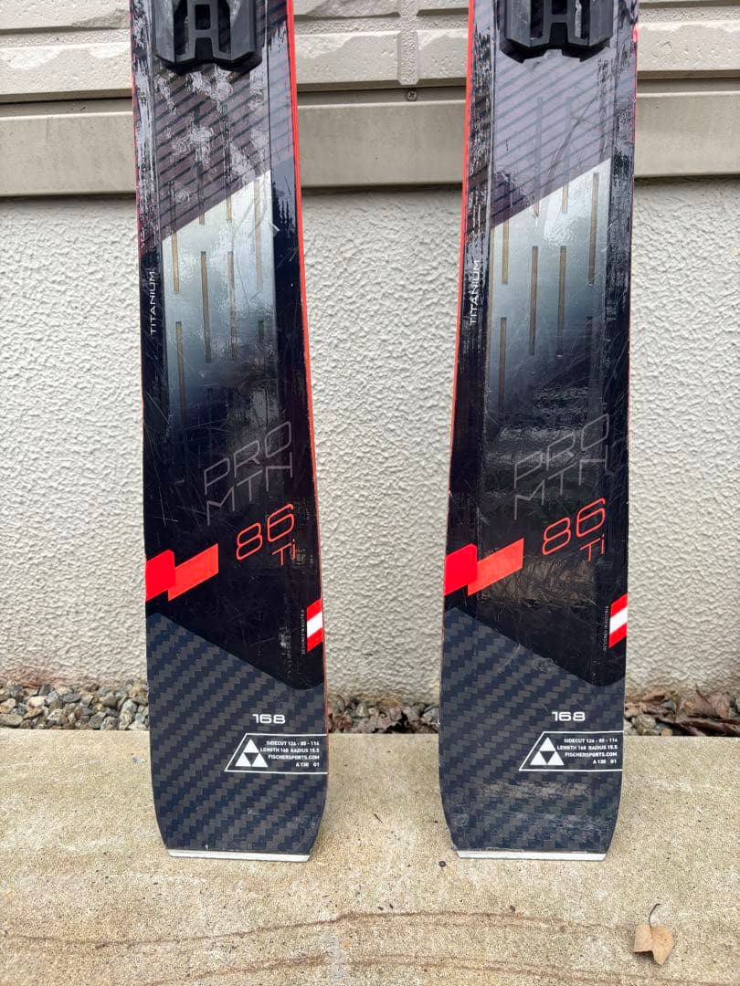 FISCHER PRO MTN 86 Titanium 168cm ハイクオ！