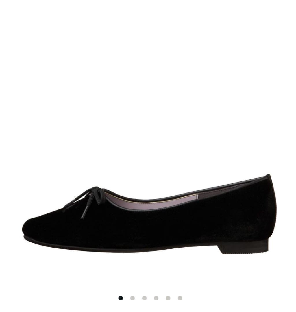 【新品未使用】DIANA 甲深ラメベルベットシューズ