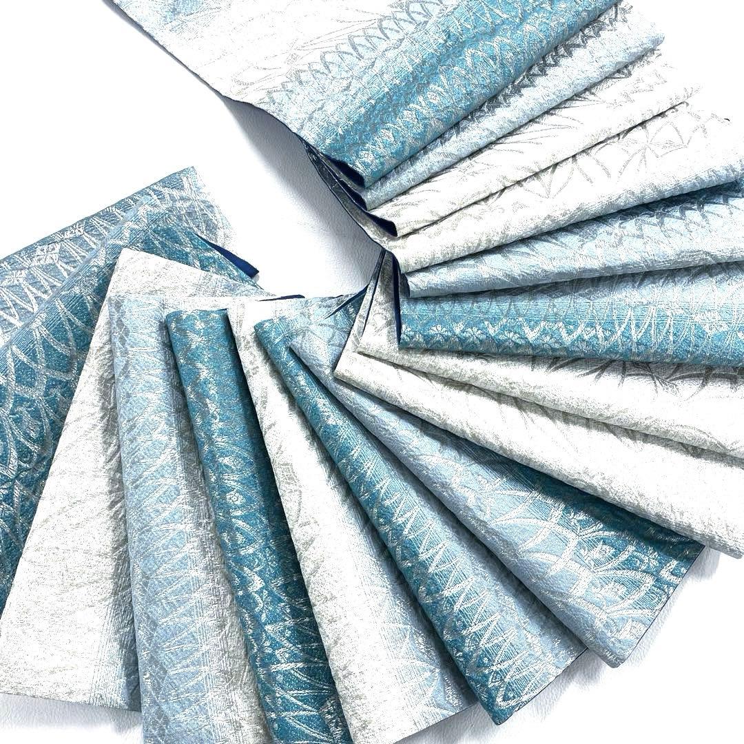 専用帯5095 5107 二点セット●高級 正絹 全通 袋帯