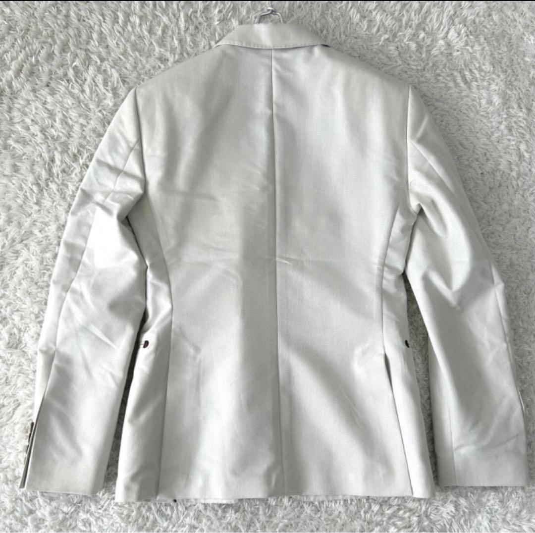未使用タグ付◆ZARA ザラ テーラードジャケット ◆アイボリー ホワイト46