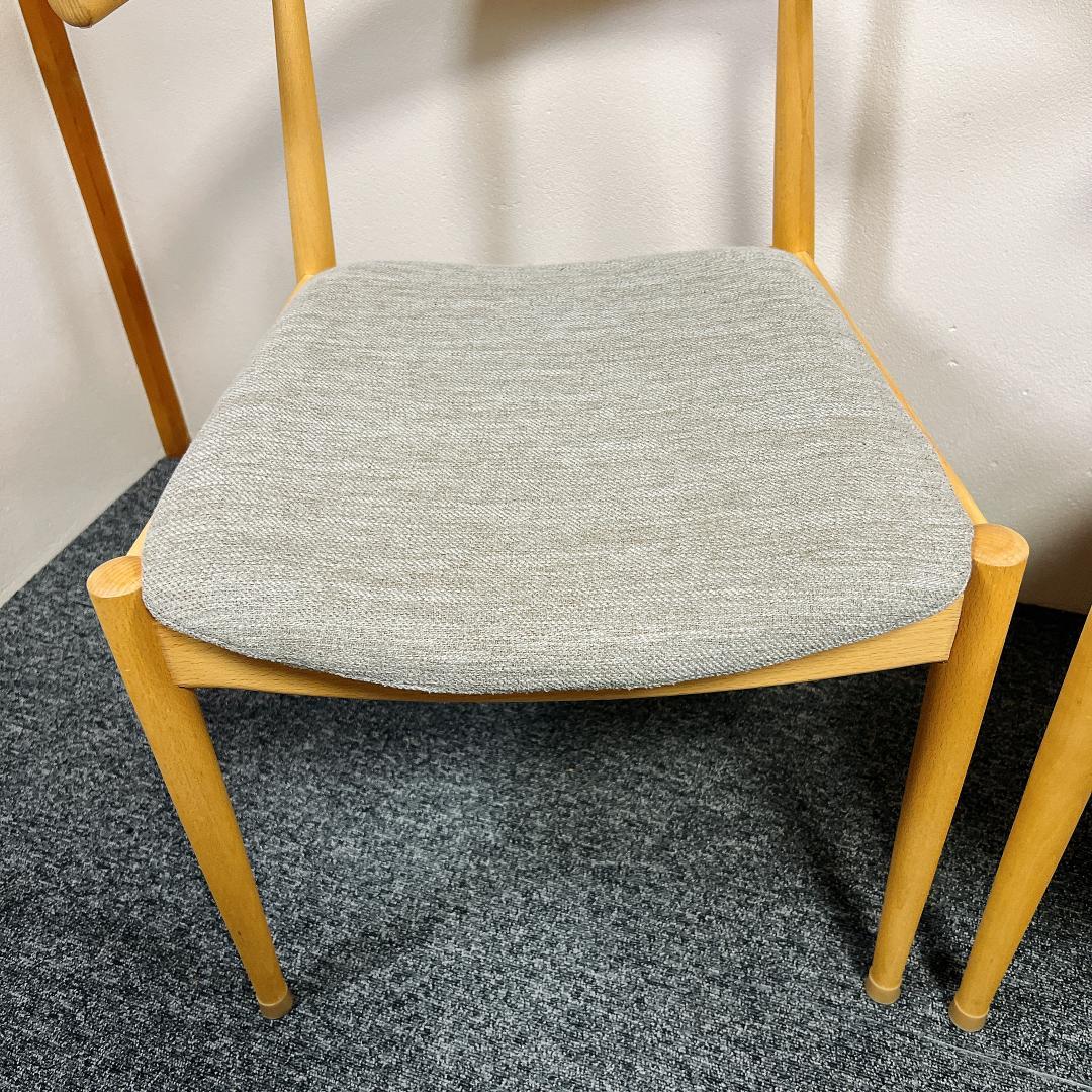 ニトリ ダイニングチェア NコレクションC-01 アームチェア 2脚セット