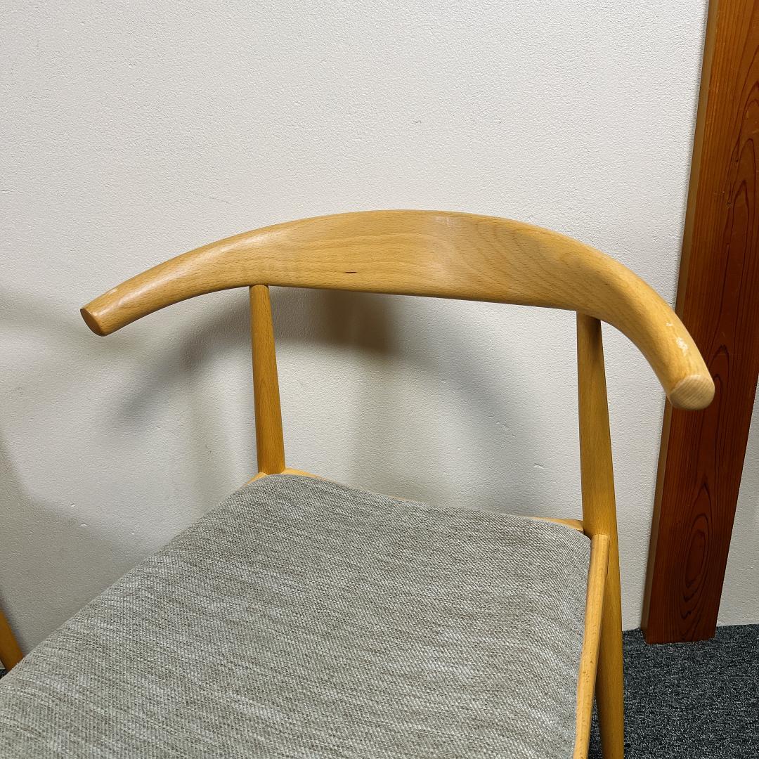 ニトリ ダイニングチェア NコレクションC-01 アームチェア 2脚セット