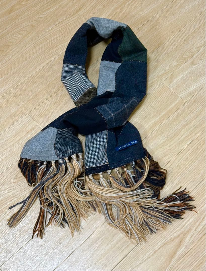 ARNOLD BRANT カシミヤ 100% マフラー