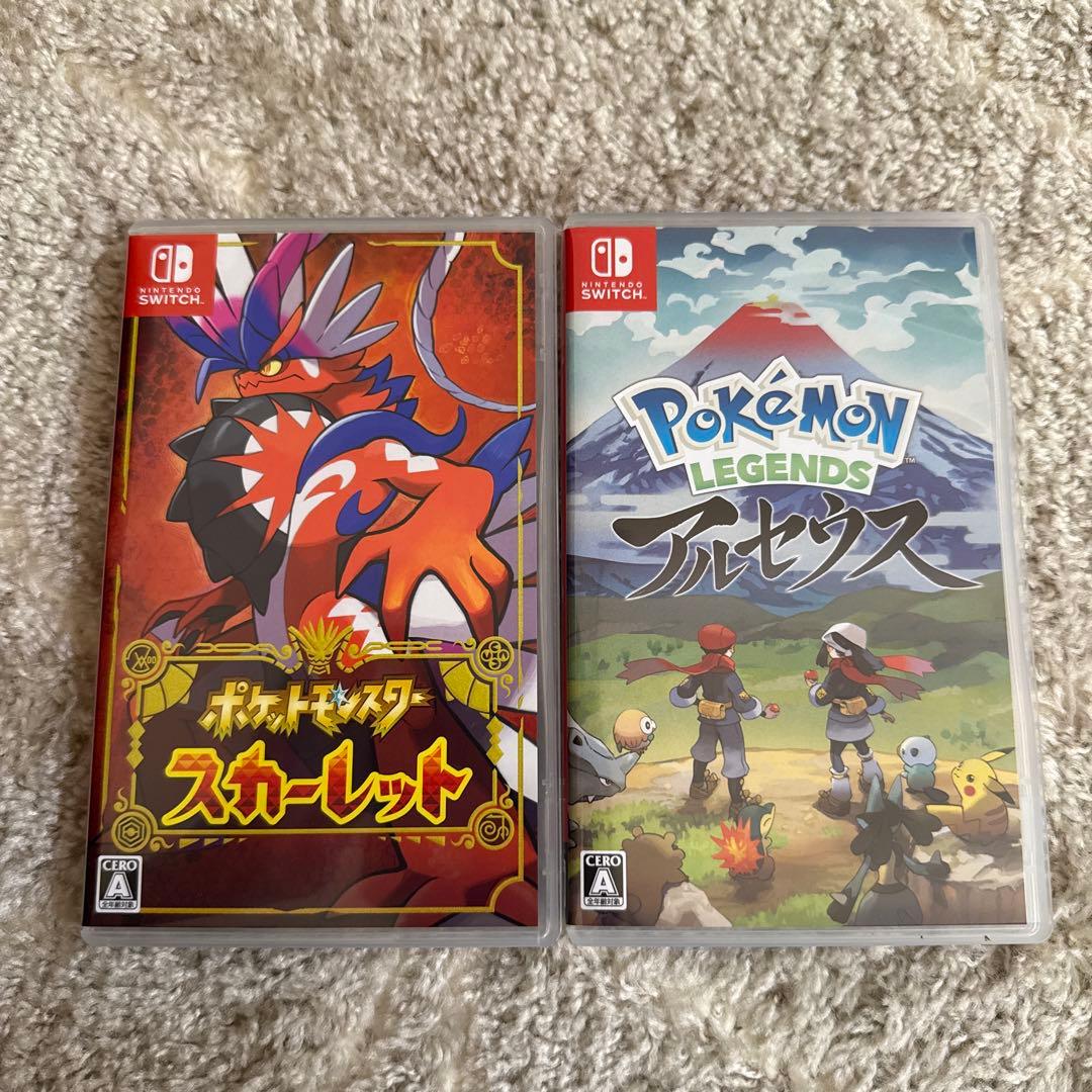 ポケットモンスター スカーレット アルセウス セット