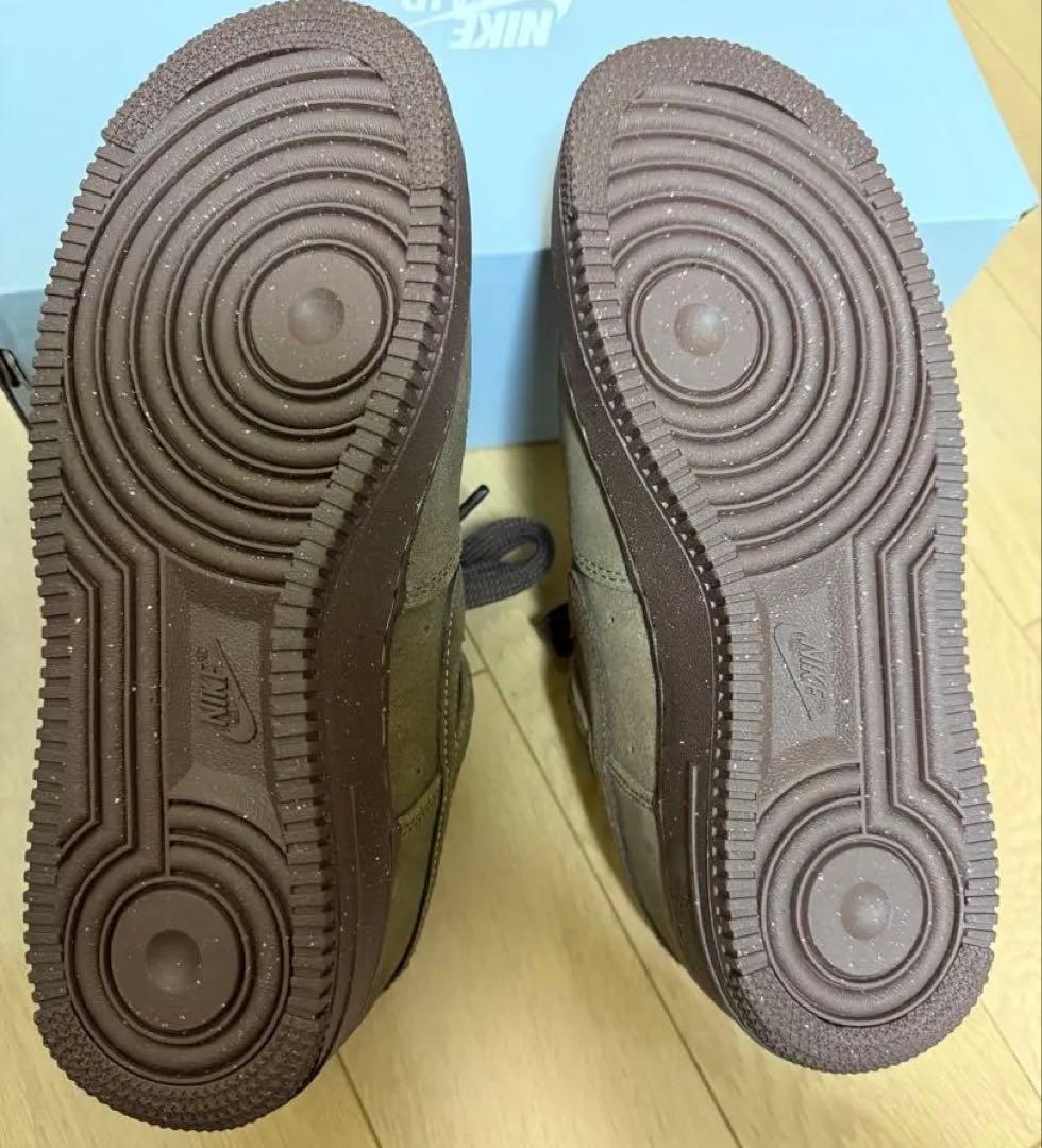 NIKE Air Force 1 ブラウン スニーカー