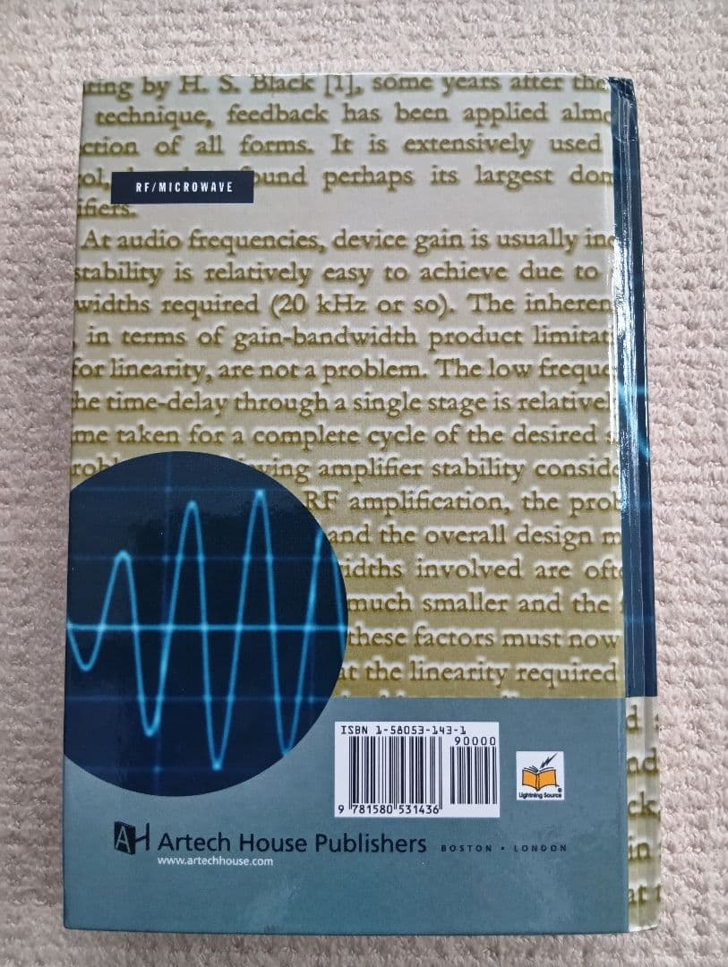 洋書 HIGH-LINEARITY RF AMPLIFIER DESIGN