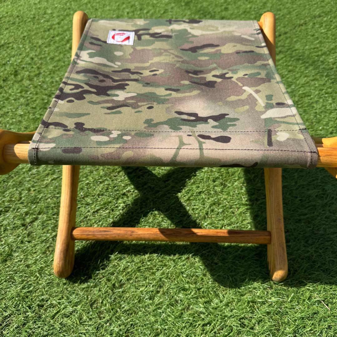 希少　風街道具店 EIスツール アシモクラフツ コラボ マルチカモ