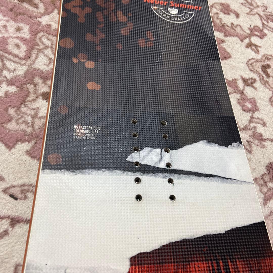 超美品 Never Summer SHAPER 150cm ダブルキャンバー