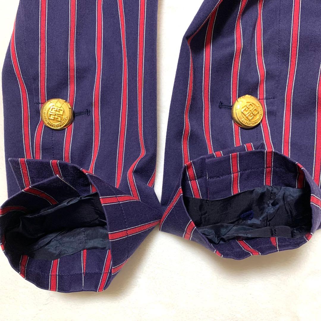 美品 GIVENCHY ヴィンテージ フランス製 金ボタン ブレザー ジャケット