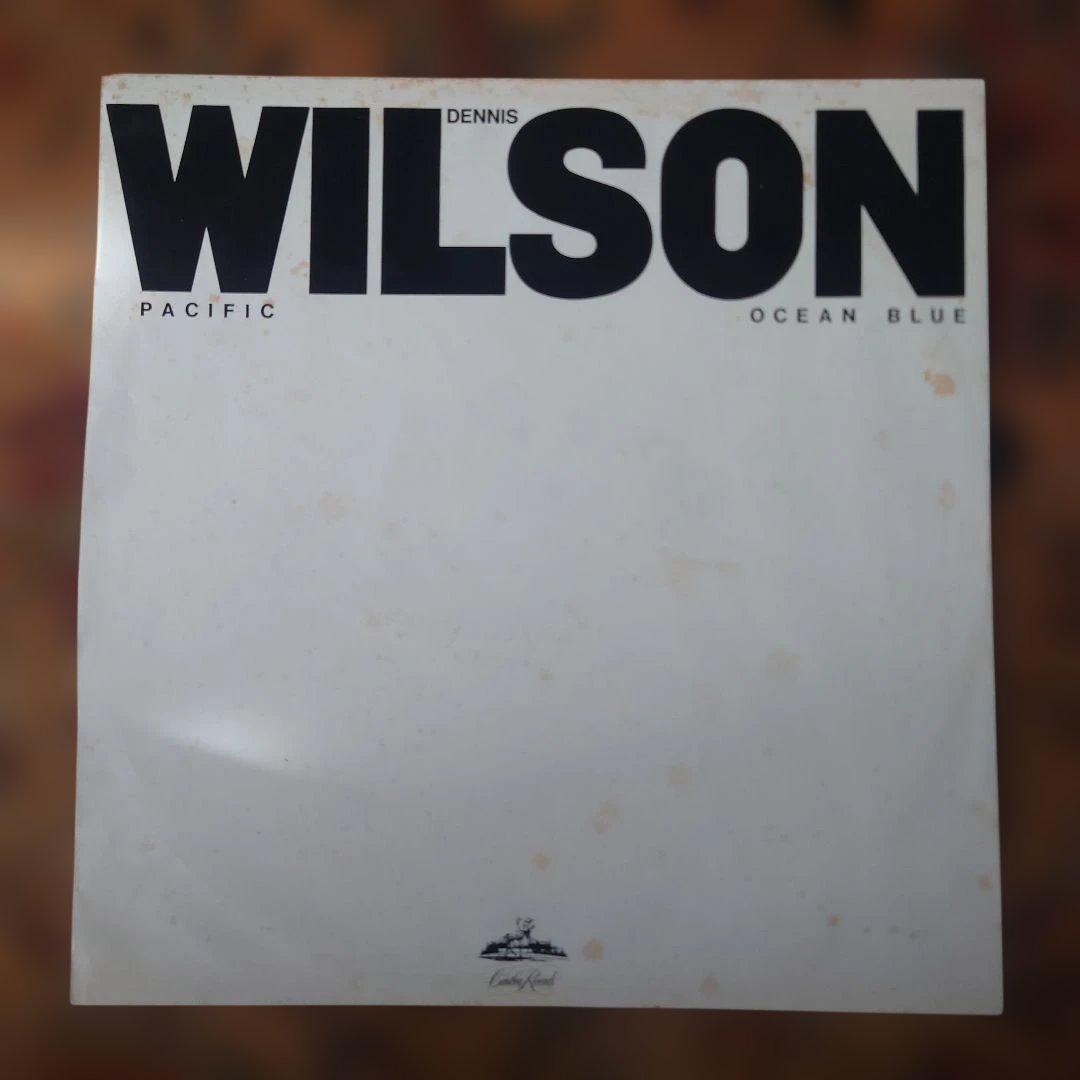 US初回プロモ盤DENNIS WILSON PACIFIC OCEAN BLUE