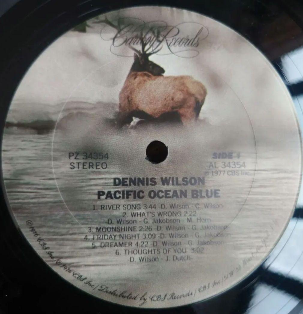 US初回プロモ盤DENNIS WILSON PACIFIC OCEAN BLUE