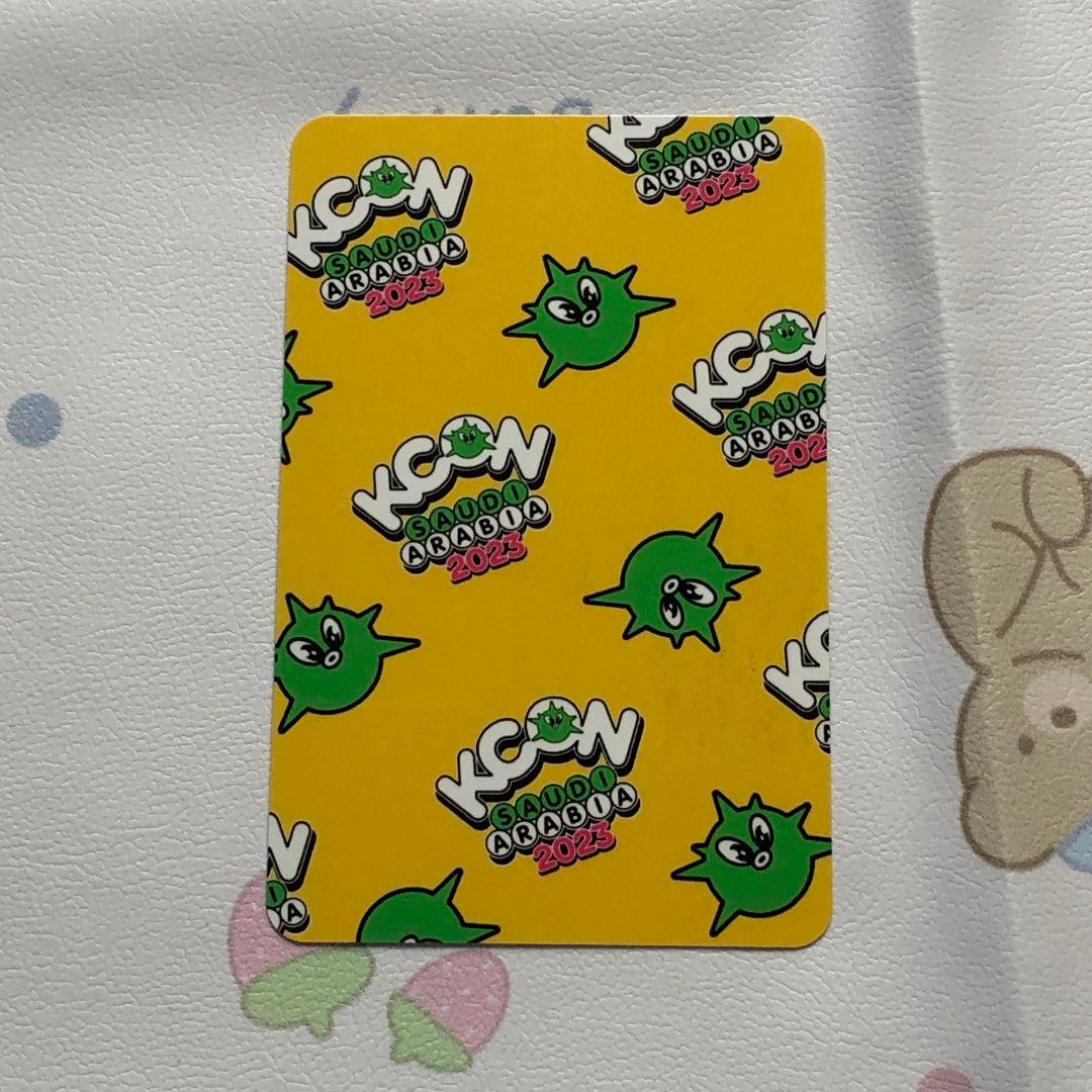 RIIZE KCON アントン MD 購入特典 サウジアラビア トレカ