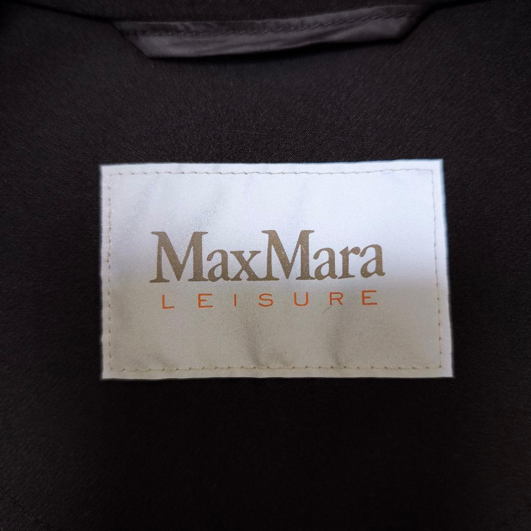 未使用級 MaxMara マックスマーラ カシミヤダウンベスト 黒 38