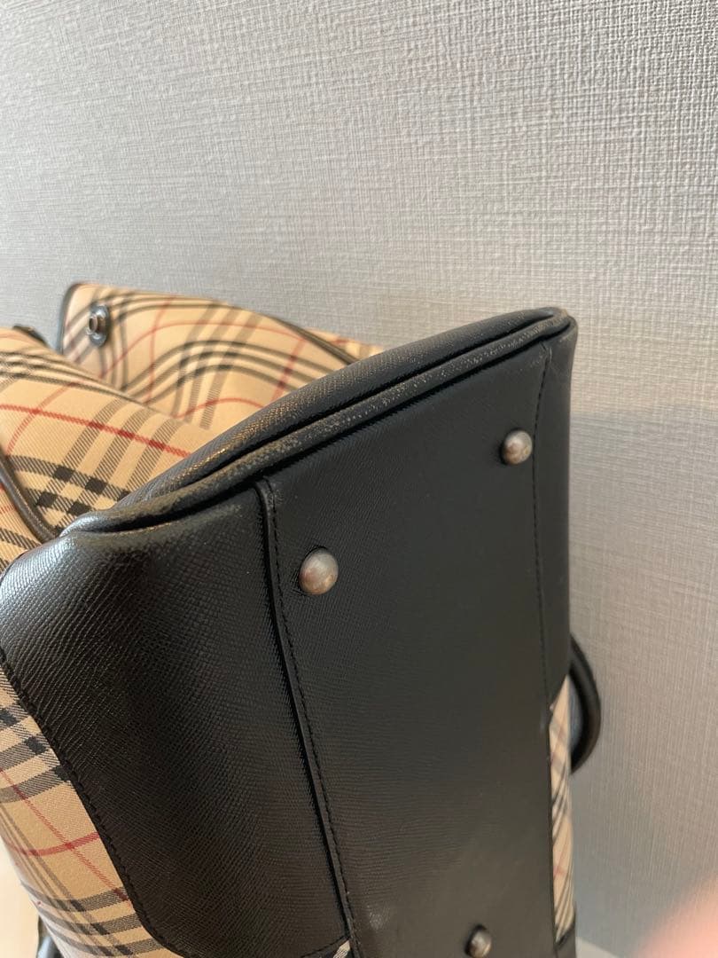 BURBERRY チェック柄 ビンテージバッグ