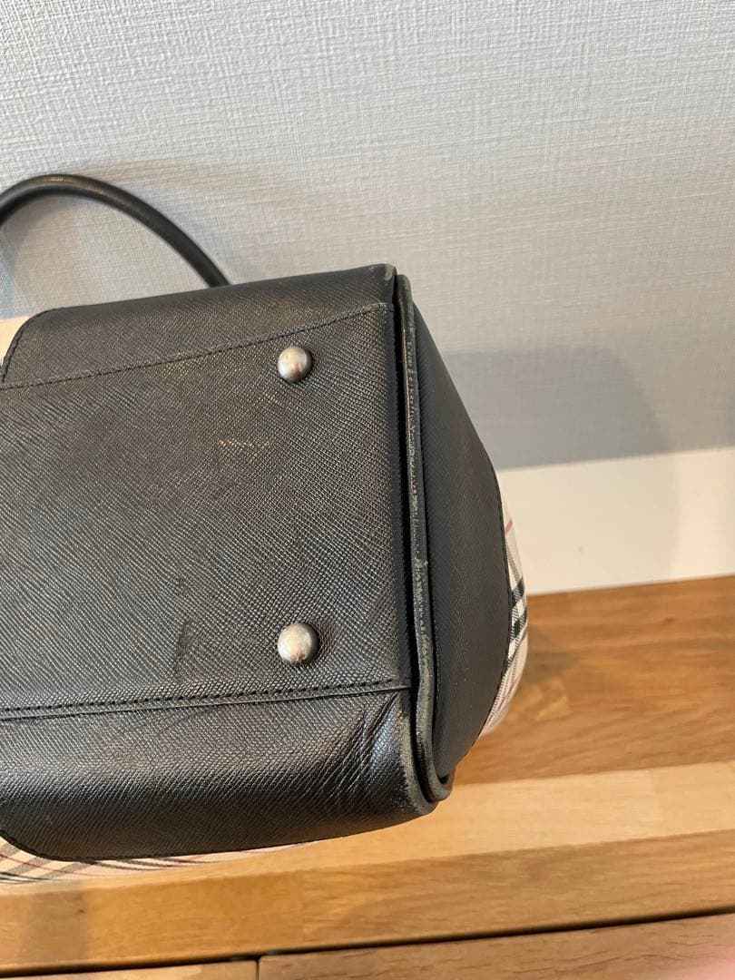 BURBERRY チェック柄 ビンテージバッグ