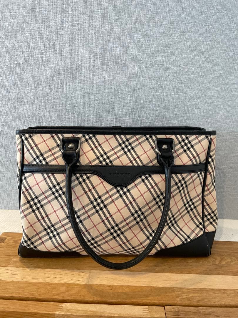 BURBERRY チェック柄 ビンテージバッグ