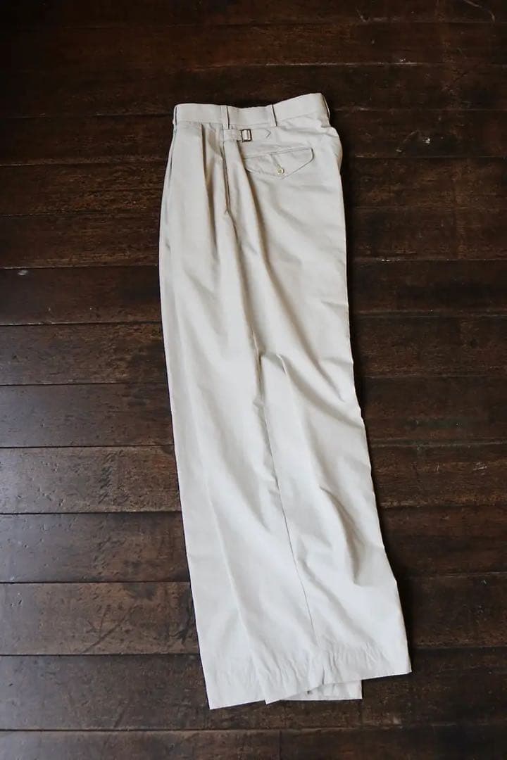 A.PRESSE 24ss ハイデンシティーウェザークロストラウザー