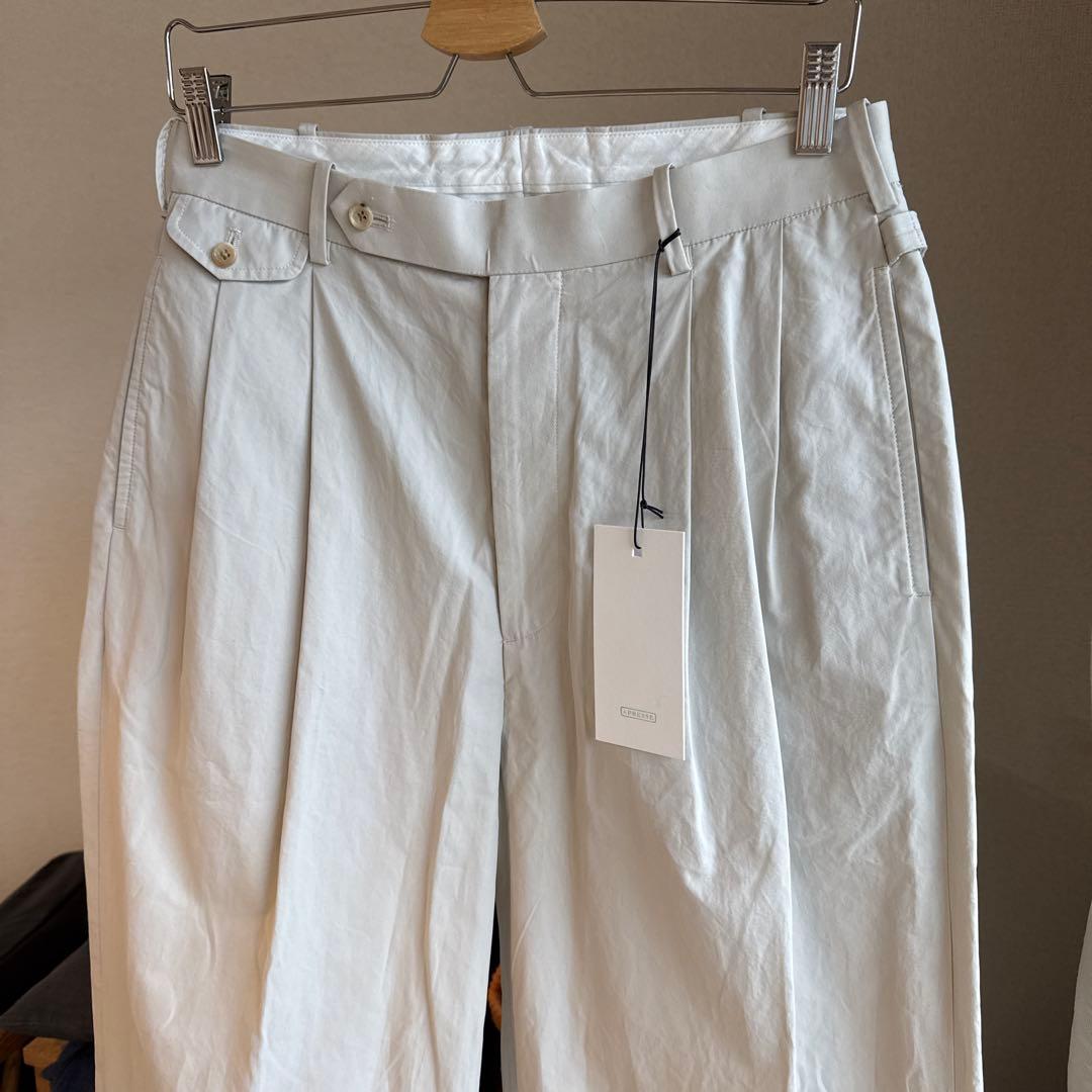 A.PRESSE 24ss ハイデンシティーウェザークロストラウザー