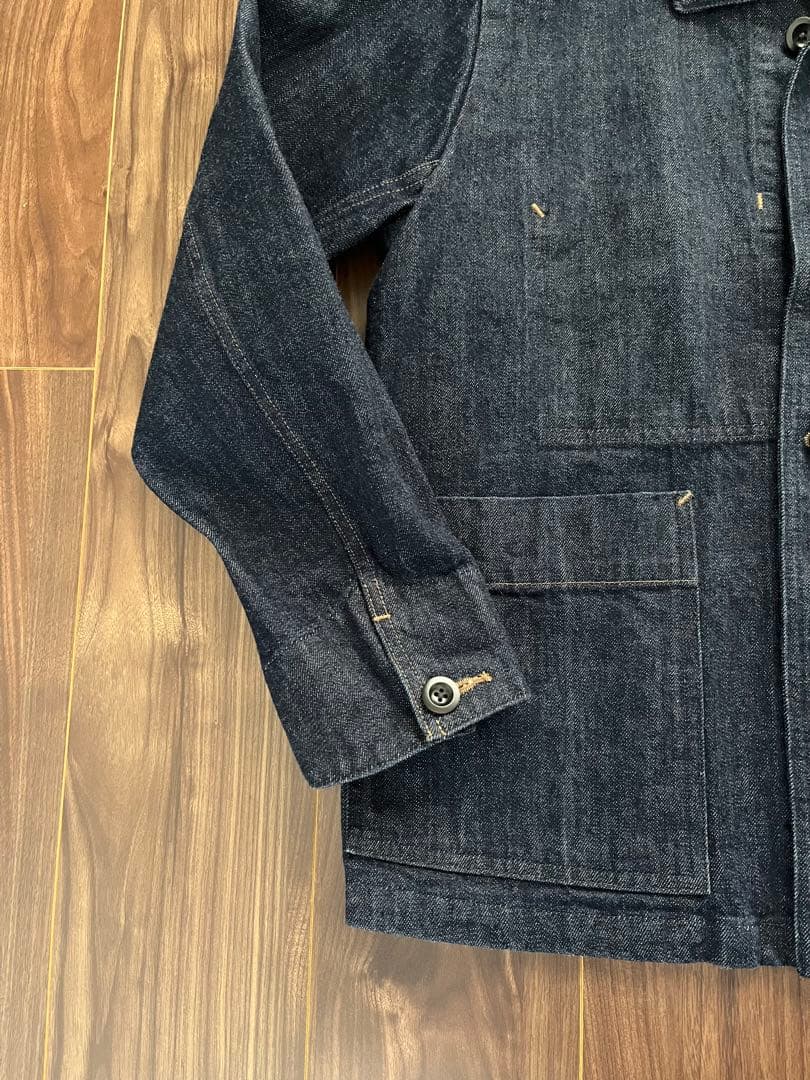 値下げ！MHL.× CANTON OVERALLSコラボデニムカバーオール　38