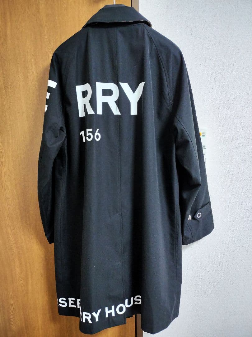 バーバリー　カーコート　ブラック