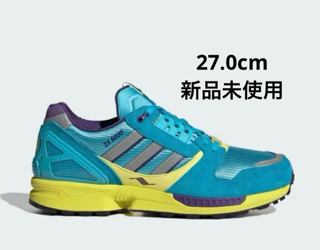 靴 adidas ZX 8000 JC & MT Consortium Blue