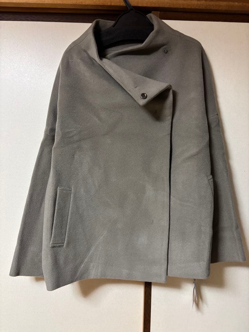 CLOVE スタンドカラーショートウールコート