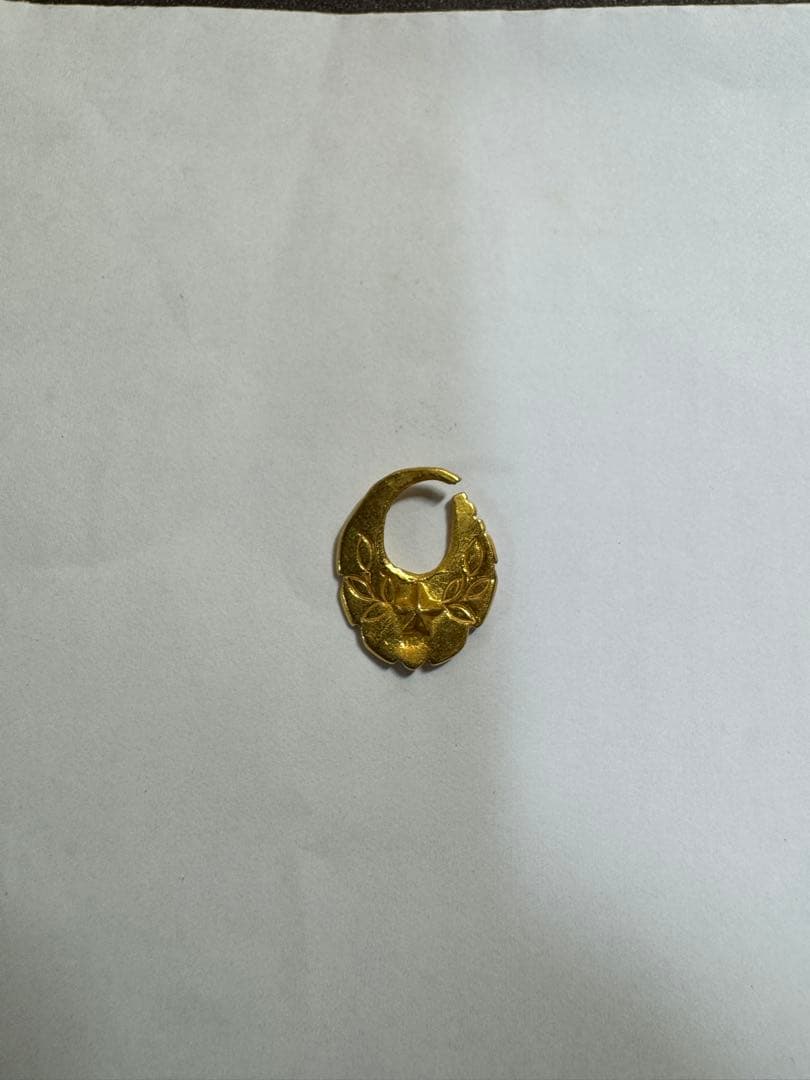 ビンゴブラザーズ 24K ピアス 星×月桂樹 左耳 ゴールド