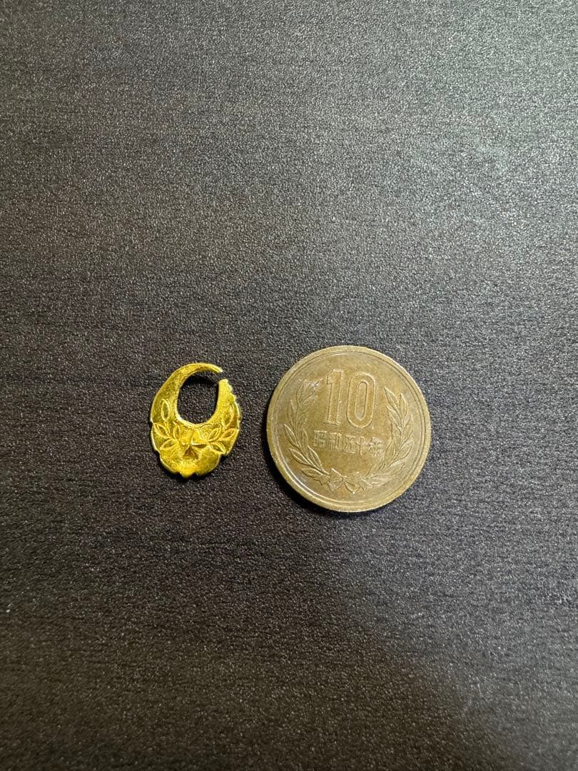 ビンゴブラザーズ 24K ピアス 星×月桂樹 左耳 ゴールド