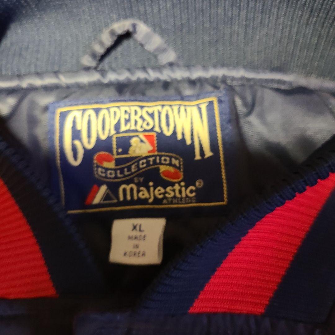 Majestic　シカゴホワイトソックス　クーパーズタウン　古着スタジャン　XL