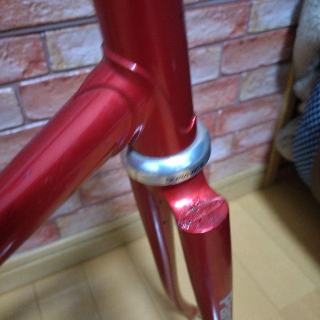 大きめ！Panasonic 競輪　NJS認定 フレーム レッド