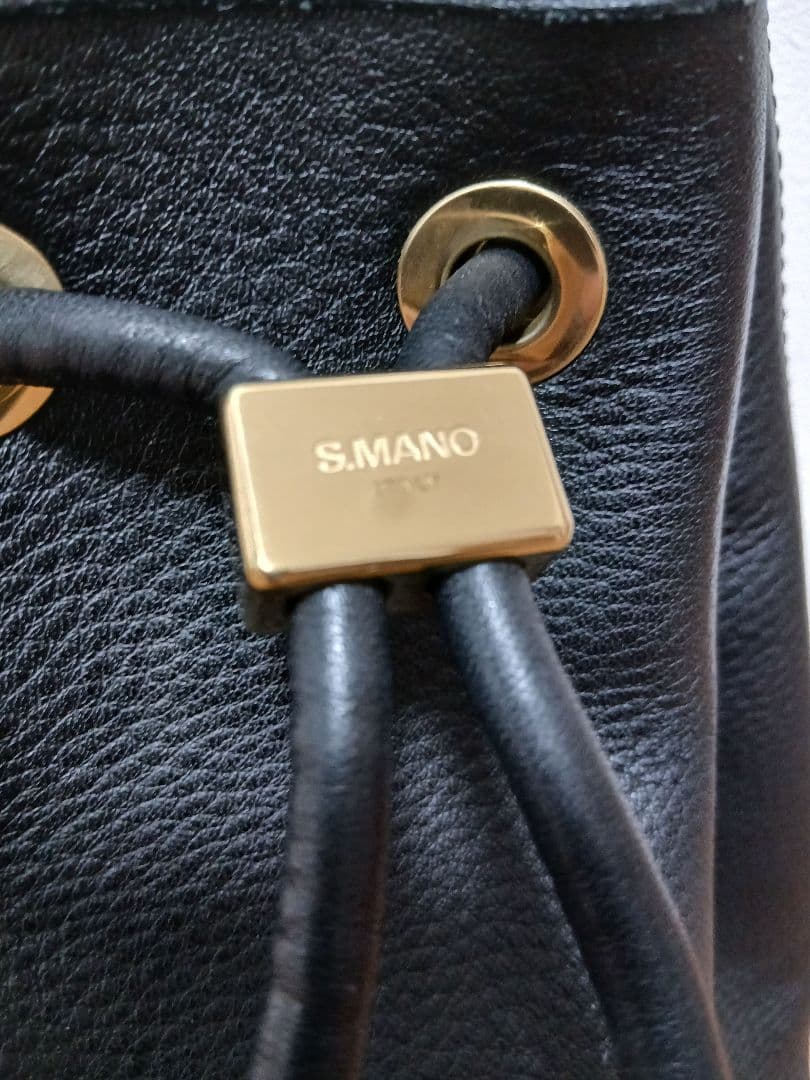 極美品⭐エスマーノ　ドローストリングバッグ　巾着