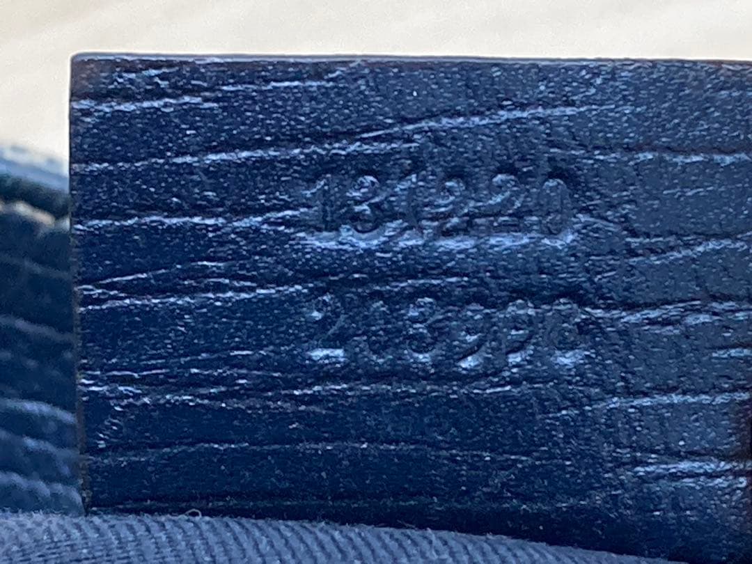 GUCCI GGパターン トートバッグ ベージュ/ネイビー