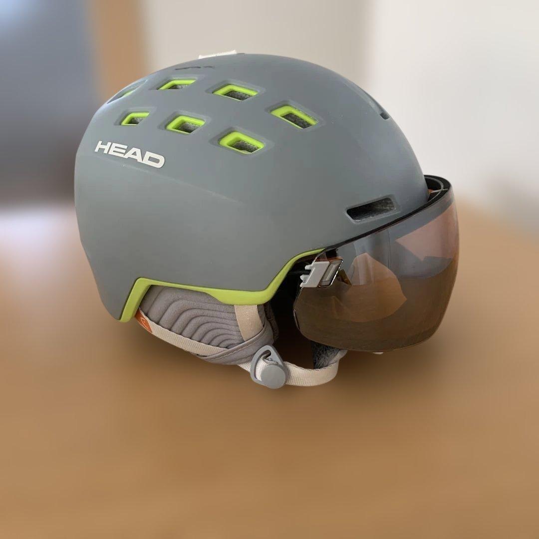 HEAD スキー ヘルメット グレー/ライム