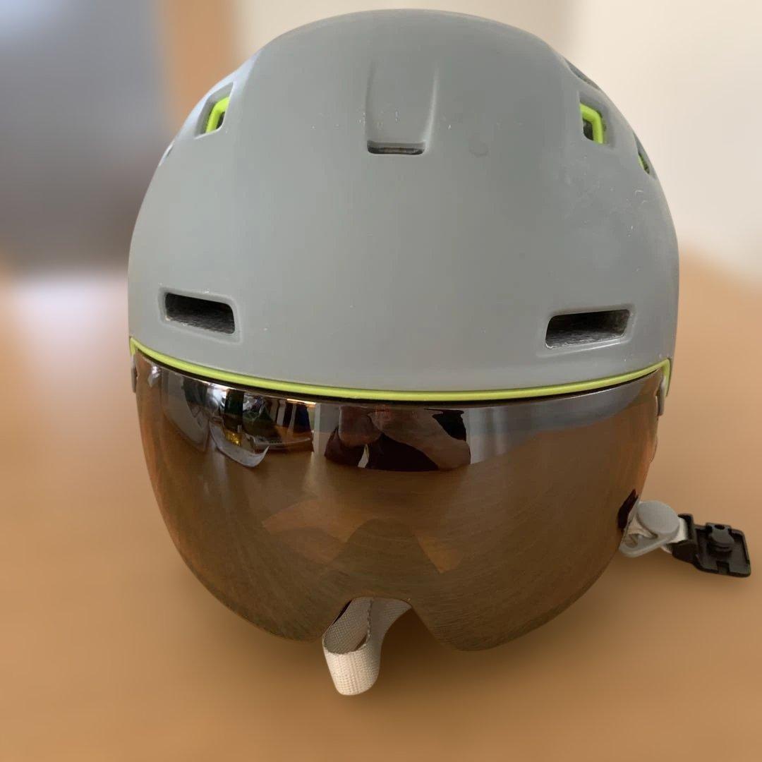 HEAD スキー ヘルメット グレー/ライム