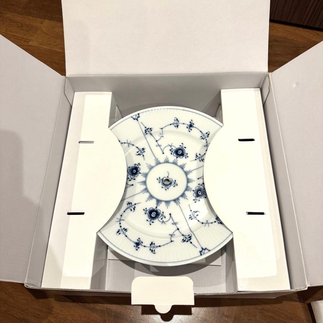 ロイヤルコペンハーゲン フルーテッド プレイン ケーキスタンドなど 食器セット