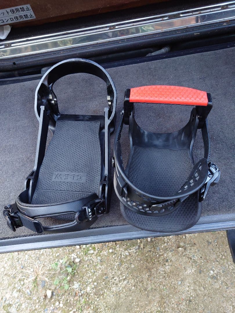 Morishima専用 CLAY スノーボードビンディング ブラック 中古品