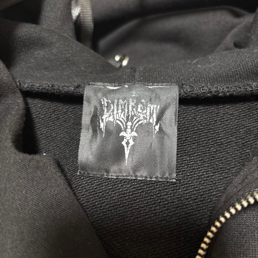 【DIMREM】超ハトメファーフードパーカー DimMoire