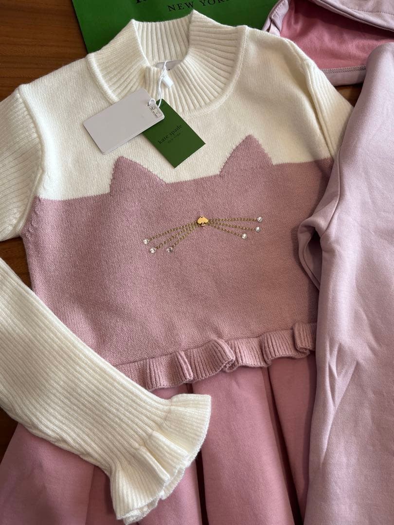 【ケイトスペード】140 ❤︎新品未使用❤︎ ワンピース２枚セット 定価42460円