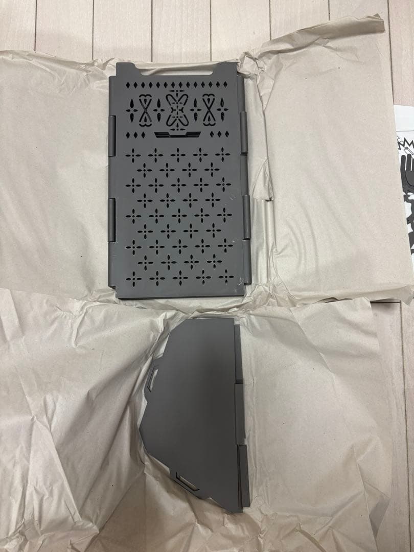 サンゾー工務店 ハンゲツ ロダン アイアンテーブル ケース等7点セット 新品