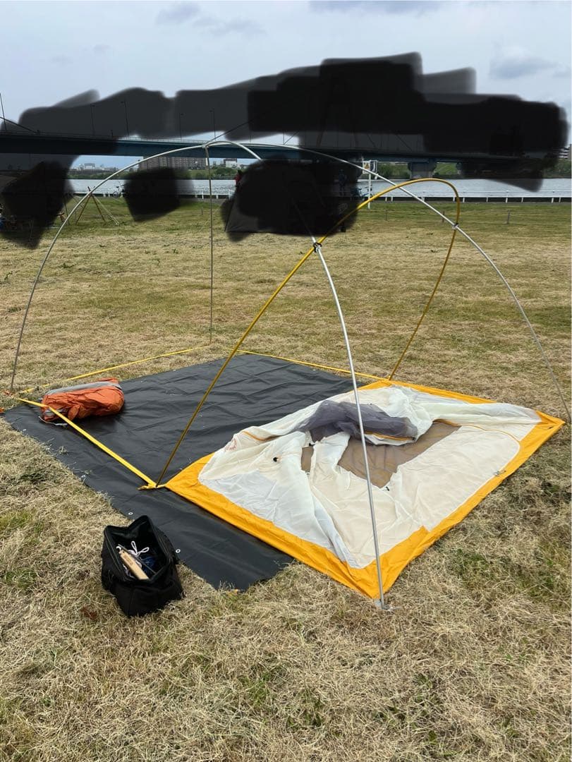 ビッグアグネス　ワイオミングトレイル2 テント　フットプリント付き