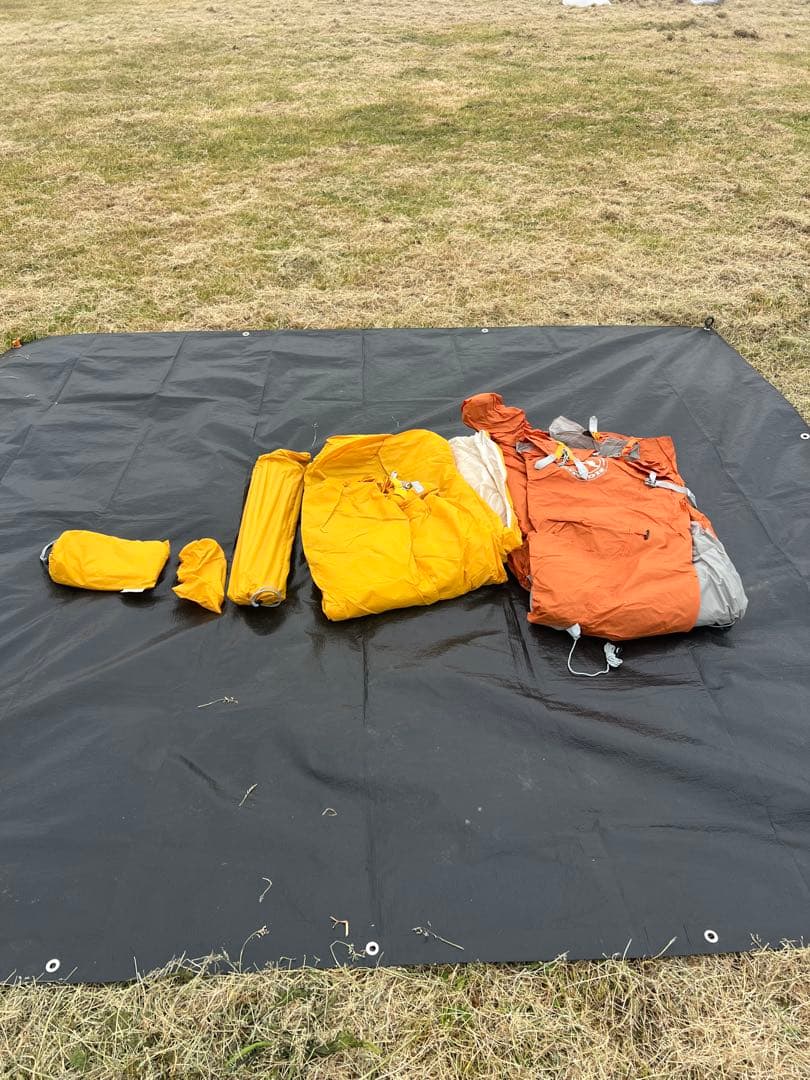 ビッグアグネス　ワイオミングトレイル2 テント　フットプリント付き