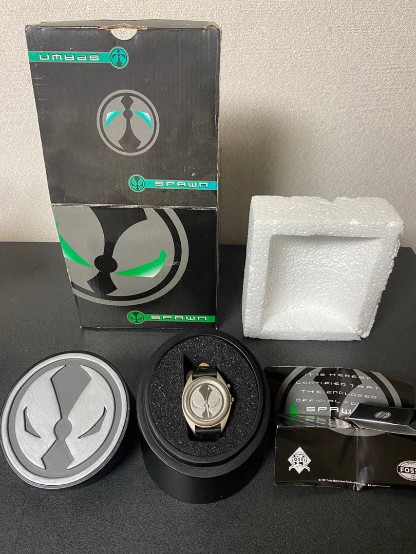 SPAWN 限定5000 スポーン×フォッシルコラボ 腕時計