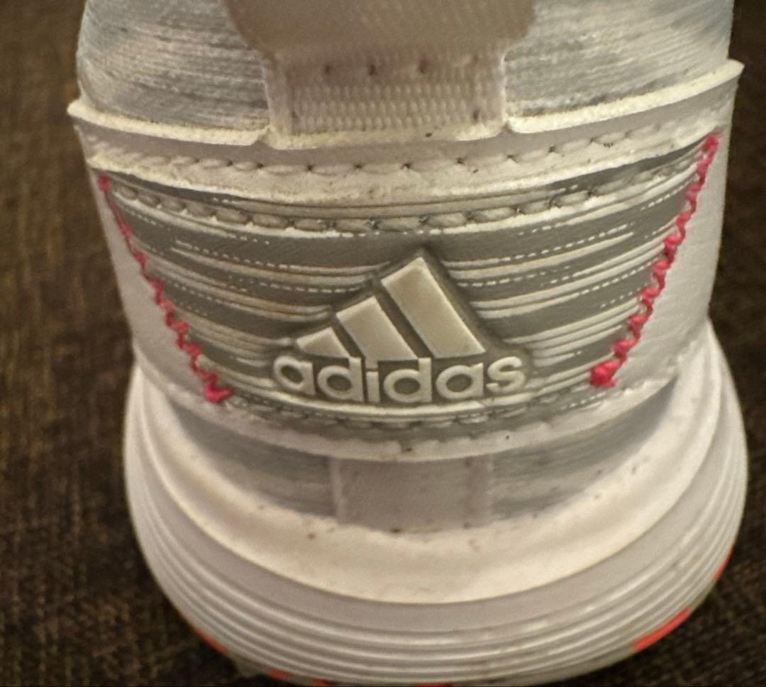 【送料込】アディダス ゴルフシューズ スパイク付き ホワイト