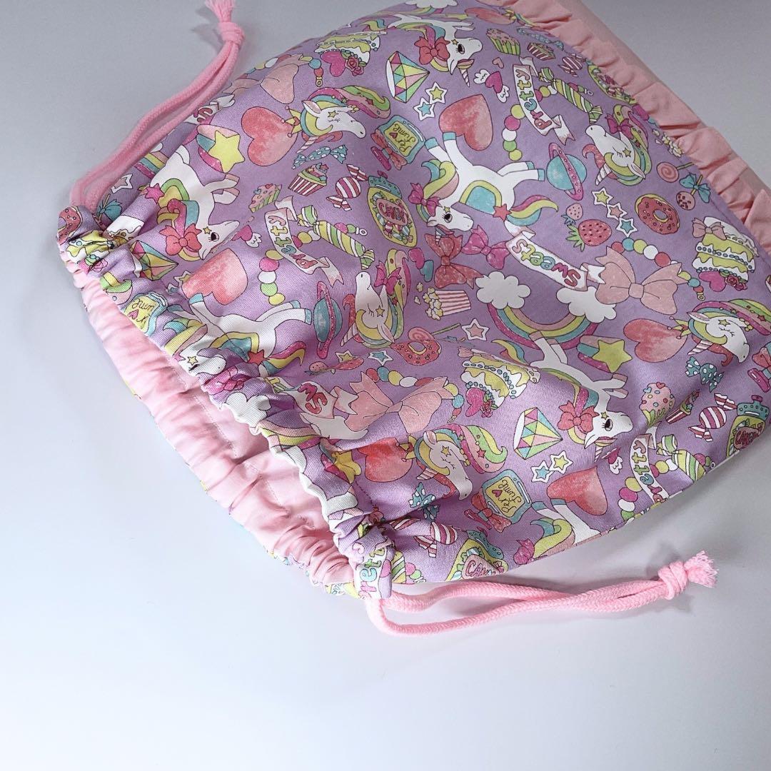 ようこ【図書バッグ/道具袋/体操着袋】入園入学グッズハンドメイドオーダー