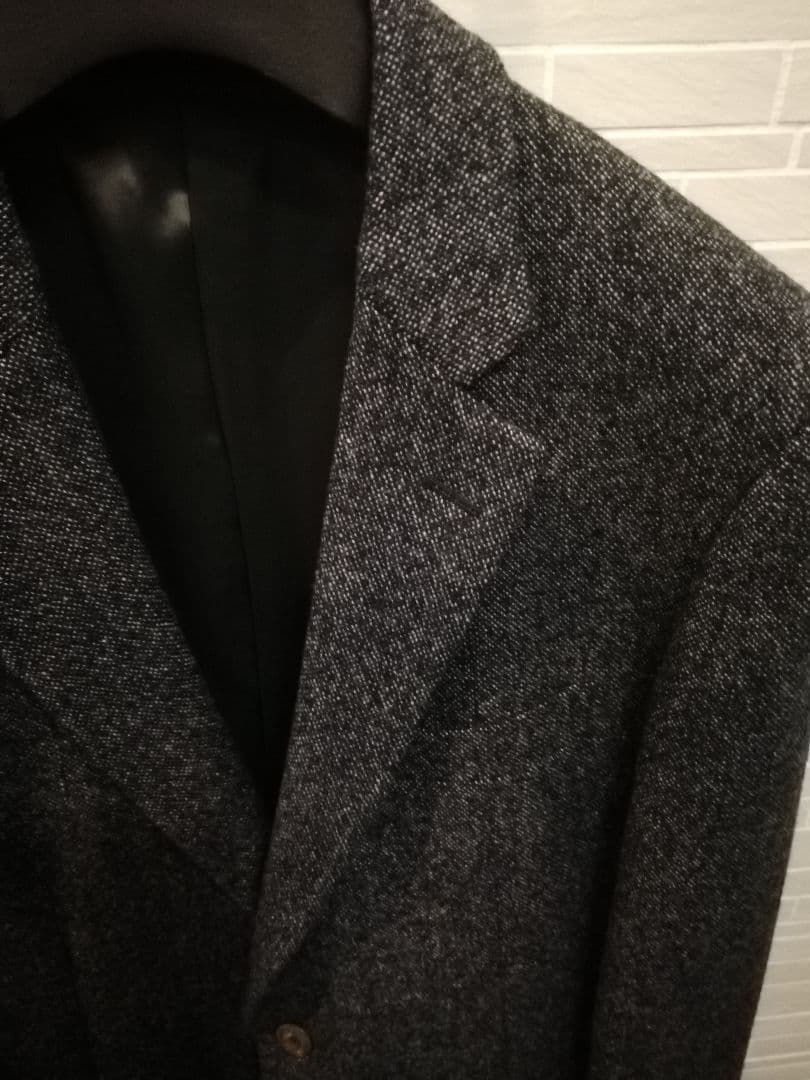 【新品】エポカウォモ／テーラードジャケット アンゴラ入り L／48（ITL48）