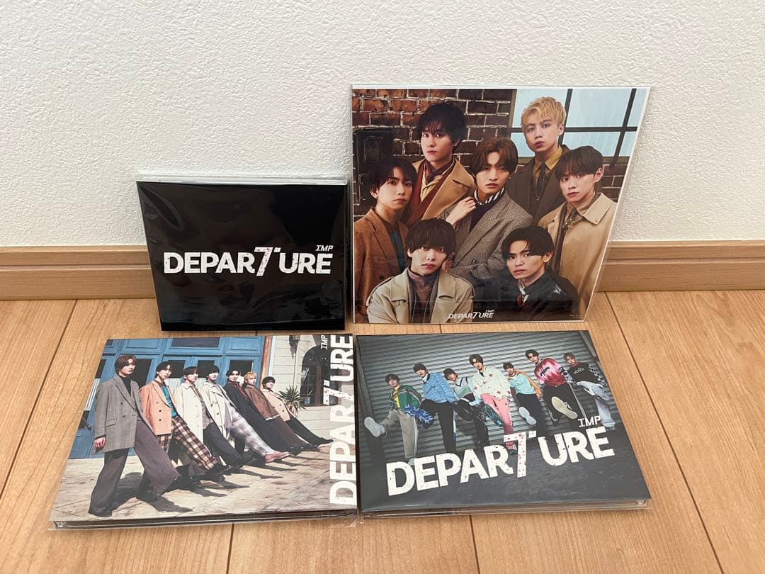 IMP. CDアルバム「DEPARTURE」 3形態まとめ買い特典付き 未開封品