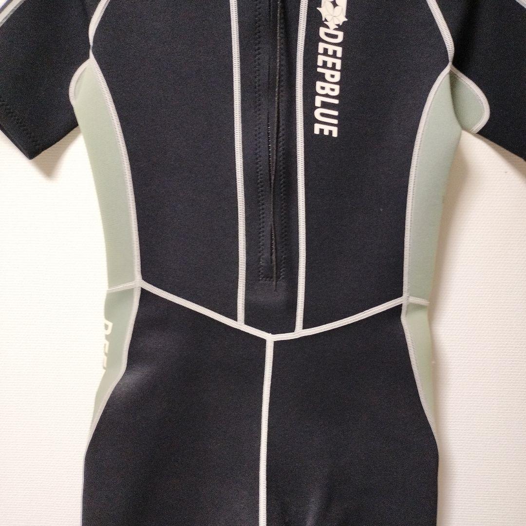 ●新品未使用● Lサイズ 　スプリング　ウェットスーツ ブラック/グレー