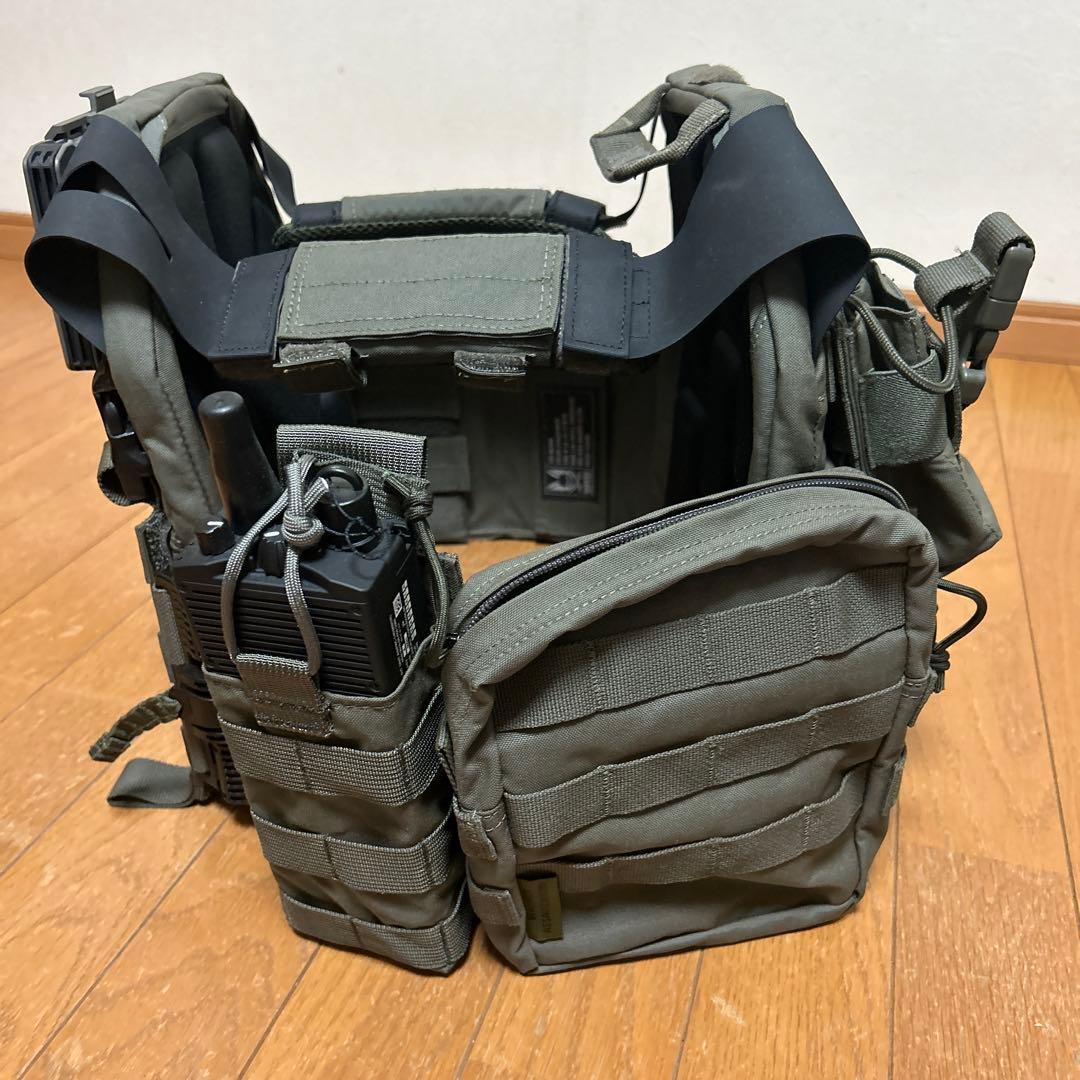 ウォーリアーアサルトシステムリーコンプレートキャリア　ファーストラインセット