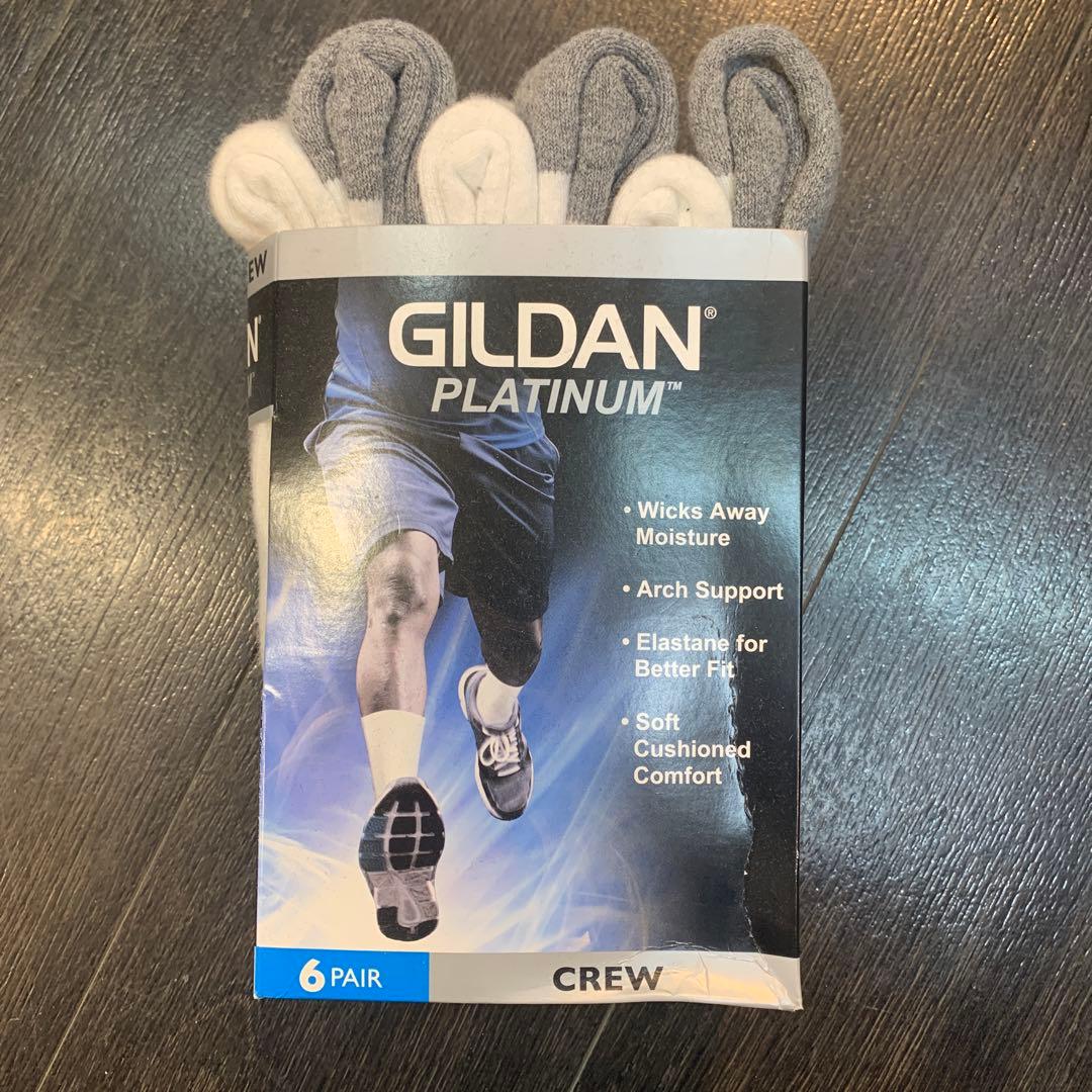 GILDAN PLATINUM ソックス 6P×3セット